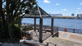 有明西ふ頭公園を歩いてみました|船・飛行機好き必見!ビッグサイト隣の穴場