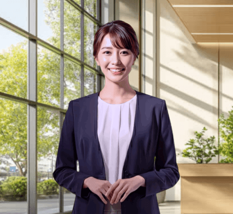 AIコンシェルジュの女性